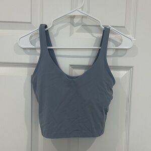 lululemon athletica Light Blue Align Crop Tank Top size 6